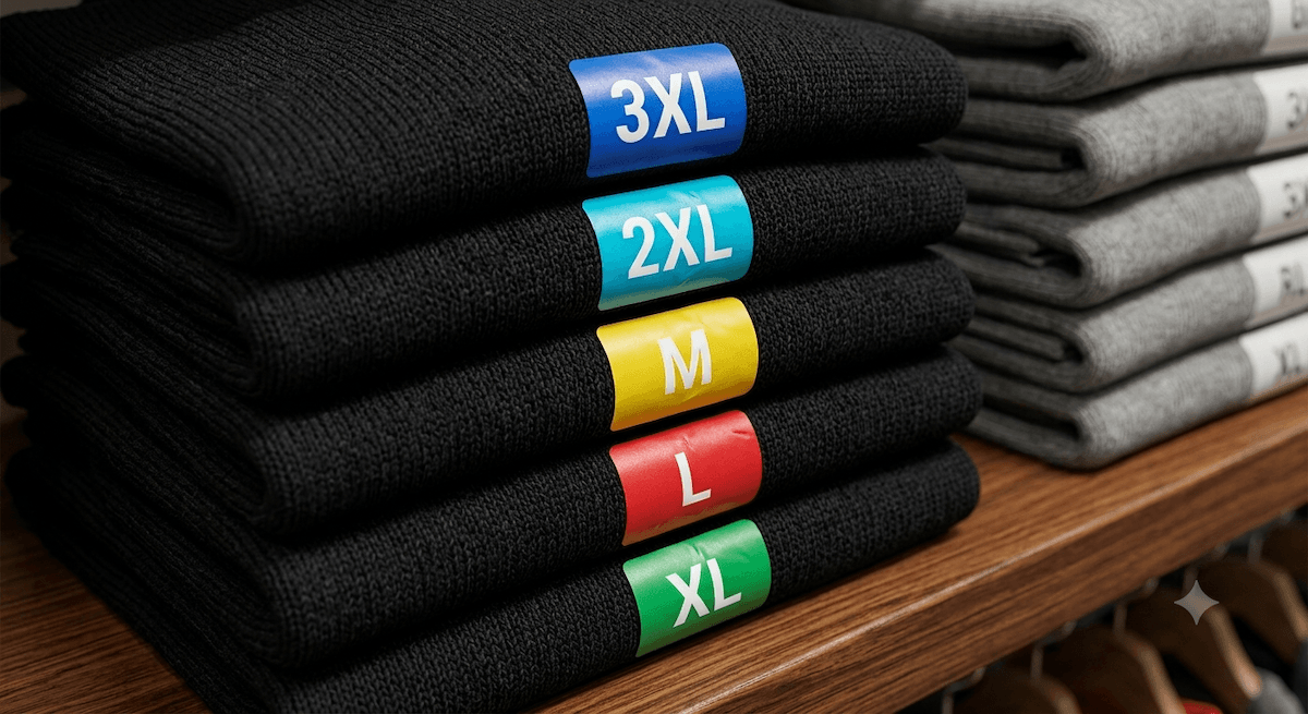 Size Strip Labels for Garments: Premium Adhesive Solutions for Perfect Fit